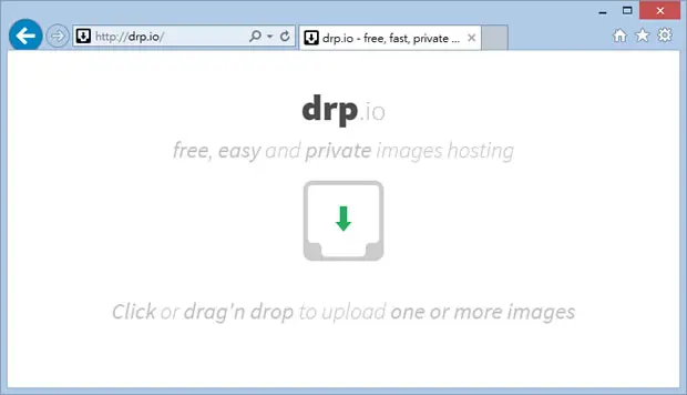 drp.io 圖片快速分享免費服務
