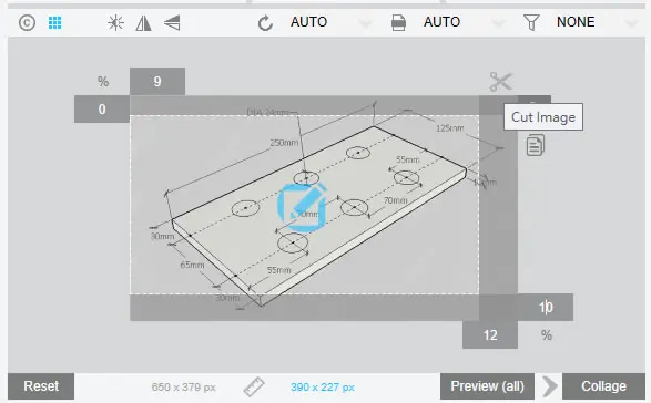 rEASYze 可批次裁剪相片與加入浮水印免費工具(免安裝)