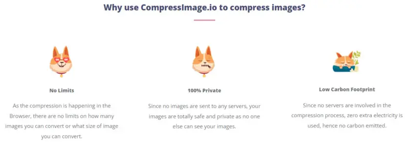 compressImage.io 可批量壓縮圖片的免費線上服務