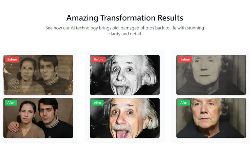 Restore Old Photos：免費 AI 老照片修復工具，讓歷史回憶重現光彩