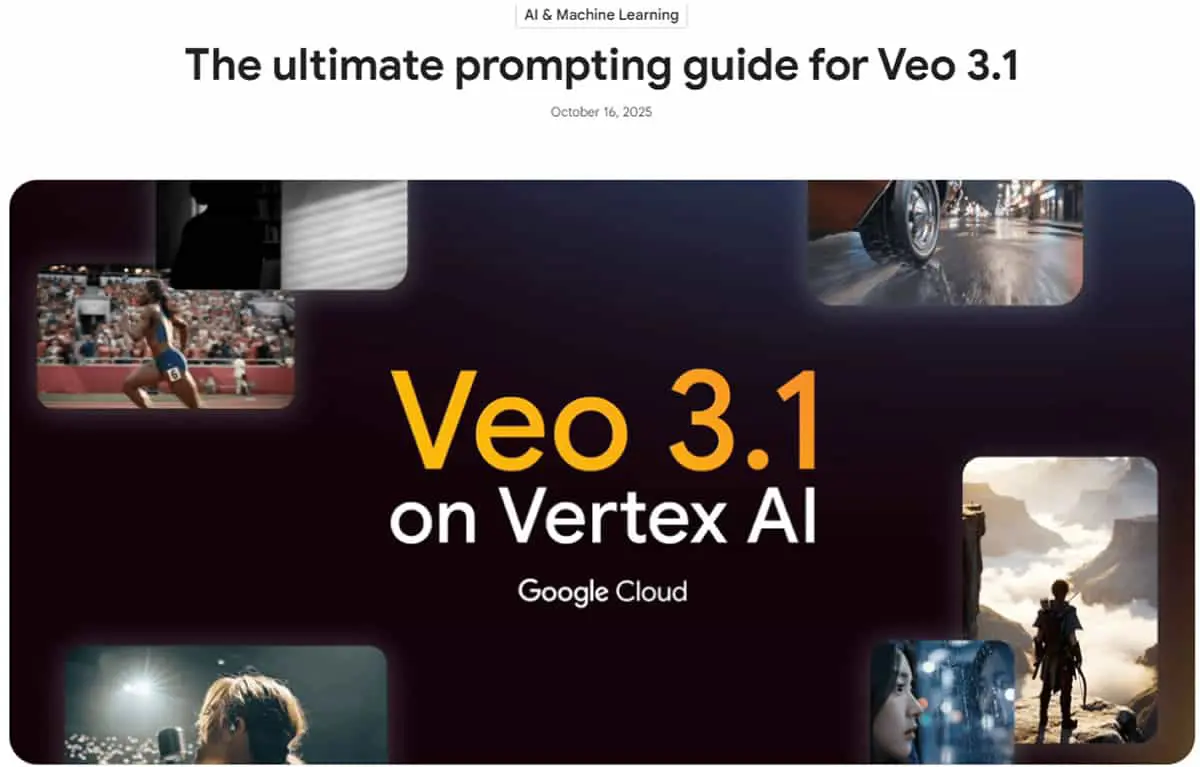 Google 親授 Veo 3.1 用電影語言與音效設計打造完美 AI 影片