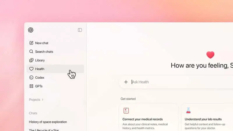 AI 醫療新時代：OpenAI 推出 ChatGPT Health，你的專屬健康管理專家