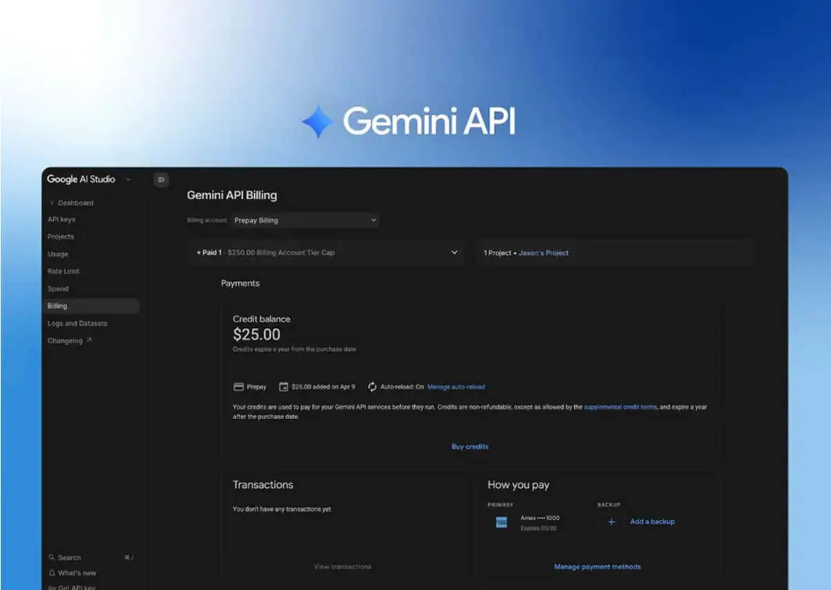 Gemini API 預付費制來了：先儲值、再呼叫，告別月底帳單意外