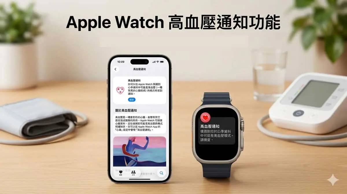 Apple Watch 高血壓通知功能正式在台開放！支援設備與使用限制一次整理