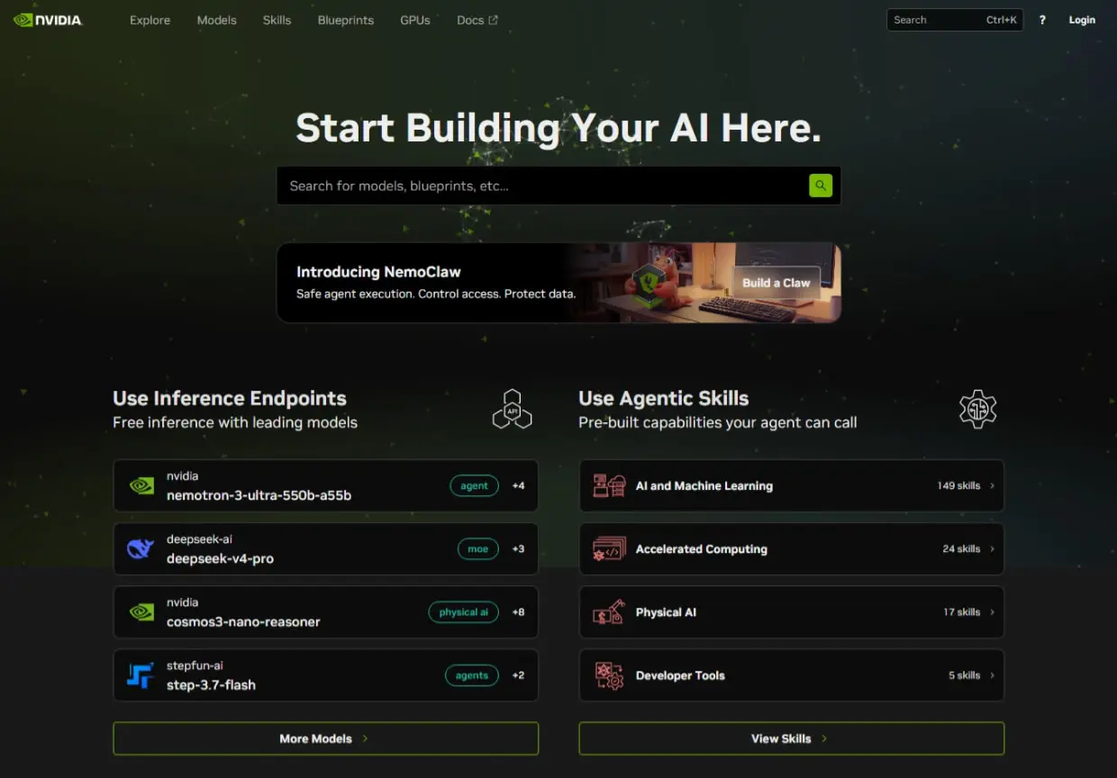 NVIDIA NIM API 完整教學：免費取得金鑰，呼叫 Llama、DeepSeek 等上百個 AI 模型