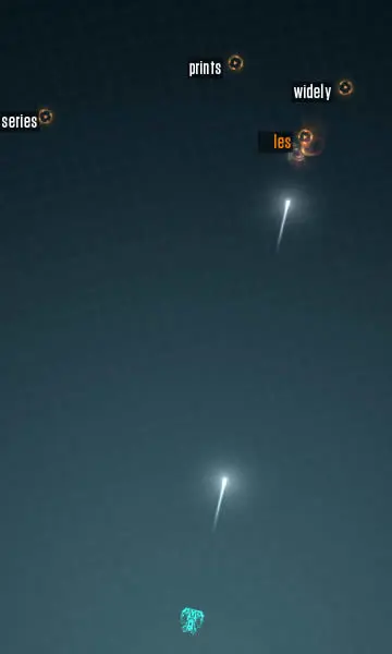 Z-Type 可練習打英文單字的射擊遊戲