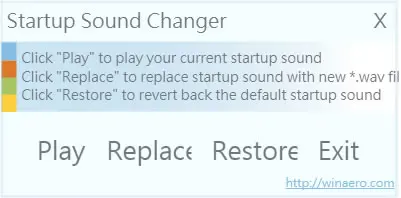 Startup Sound Changer 更改 Windows 開機登入時的音樂，適用 Windows 7 與 Vista