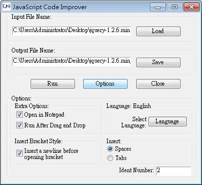 JavaScript Code Improver 幫你重新編排 Javascript 程式碼，使其具有可讀性的程式碼(免安裝)
