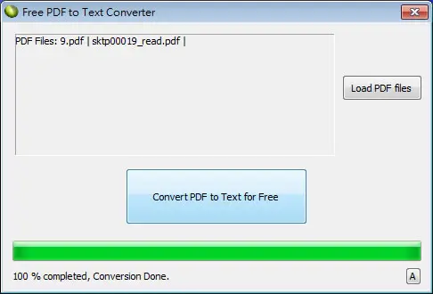 Free PDF to Text Converter 免費 PDF 轉 txt 文字檔的最簡單工具(免安裝 支援中文)