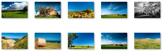 澳洲風景與海岸線 - 微軟 Windows 7 佈景主題