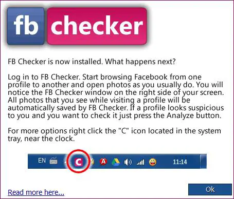FB Checker 輕鬆識別 Facebook 上的檔案照片