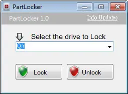 PartLocker 磁碟機鎖定免費工具(免安裝)